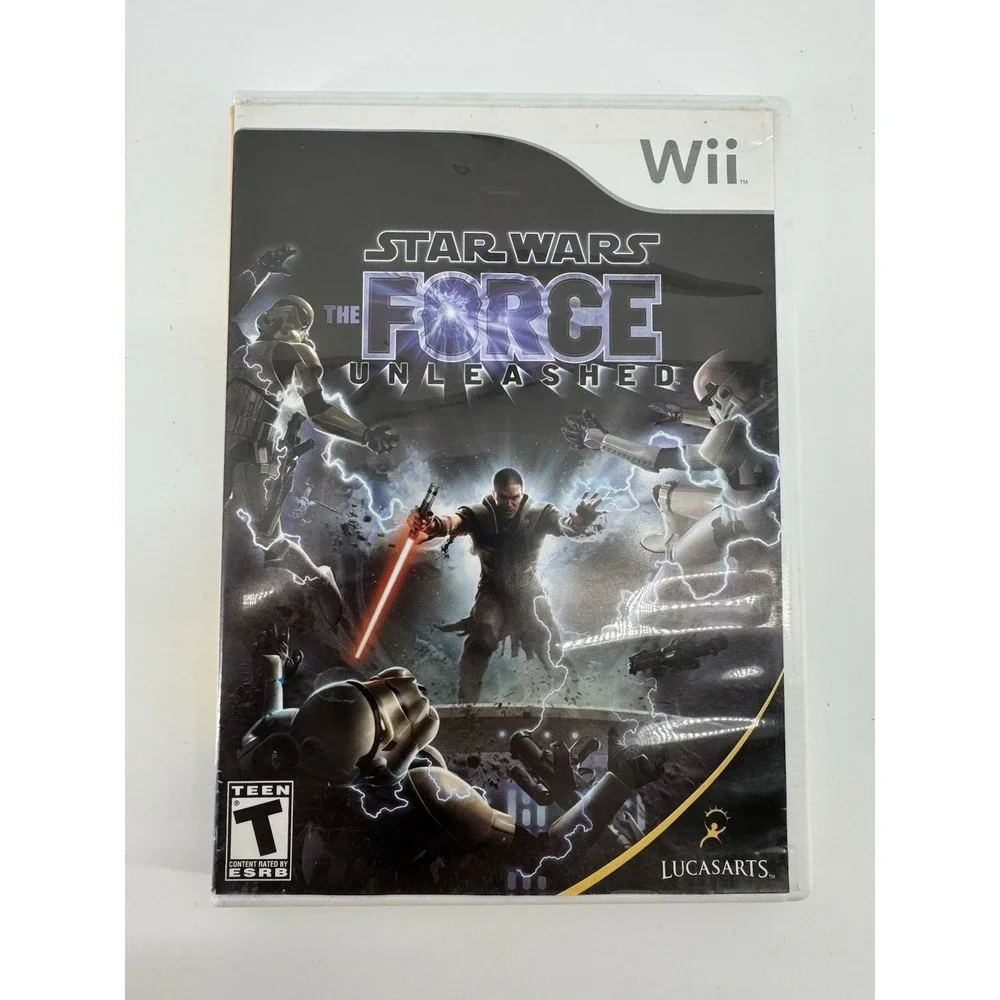 Star Wars The Force Unleashed Nintendo Wii LucasArts‎ With Manual CIB